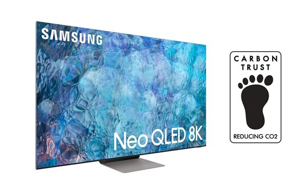 삼성 Neo QLED, 영국서 ‘탄소 발자국·탄소저감인증’ 획득