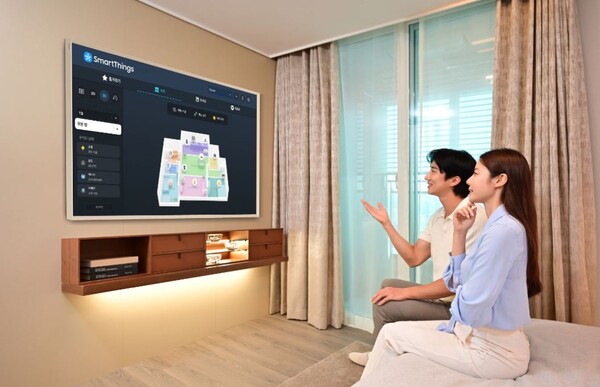 삼성전자의 스마트 아파트 솔루션. 사진=삼성전자