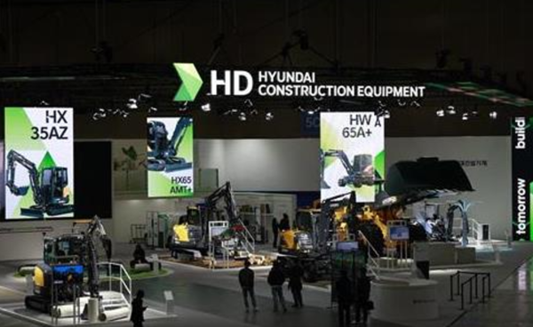 HD현대사이트솔루션 'CONEX2024' 참가 부스 전경. 사진=HD현대