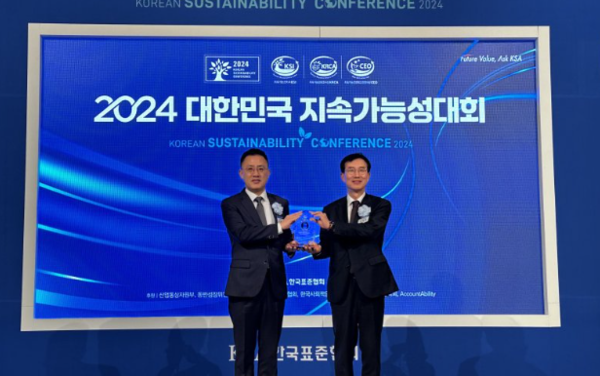 금호타이어, 표준협회 지속가능성지수 타이어부문 2년연속 1위
