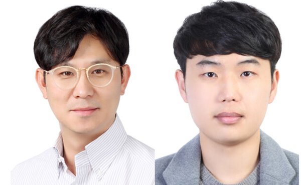 뇌모방 AI소자 개발의 주역인 권장연 연세대 IT융합공학과 교수, 윤정현 연구원(왼쪽부터). 사진=연세대