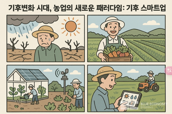 기후변화 시대, 농업의 새로운 패러다임: 기후 스마트농업