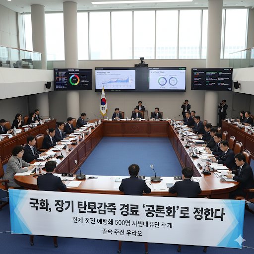 기후특위는 장기 탄소중립 감축경로 설정을 위한 공론화위원회와 자문단을 구성해 이르면 다음 주 후반부터 공론화 작업에 돌입한다.