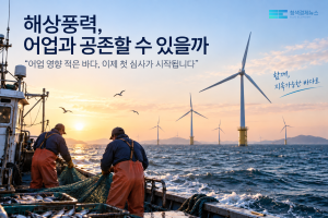 첫 해상풍력 계획입지 심사 시작…‘어업 영향 적은 바다’ 어떻게 가리나